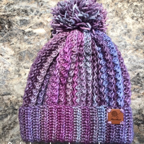 Handmade crochet girls toque - Picture 1 of 1